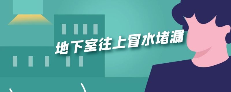 吉林地下室堵漏